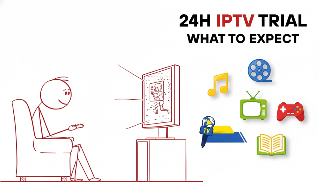 how to get a 24 hour free iptv