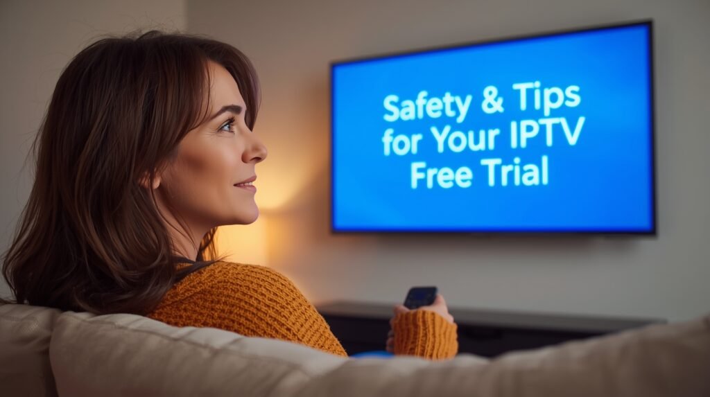 safety tips for your iptv free trial